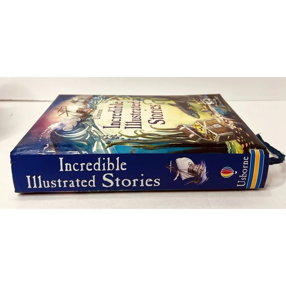 Usborne Incredible Illustrated Stories Hardcover Kids Classic Adventure Book